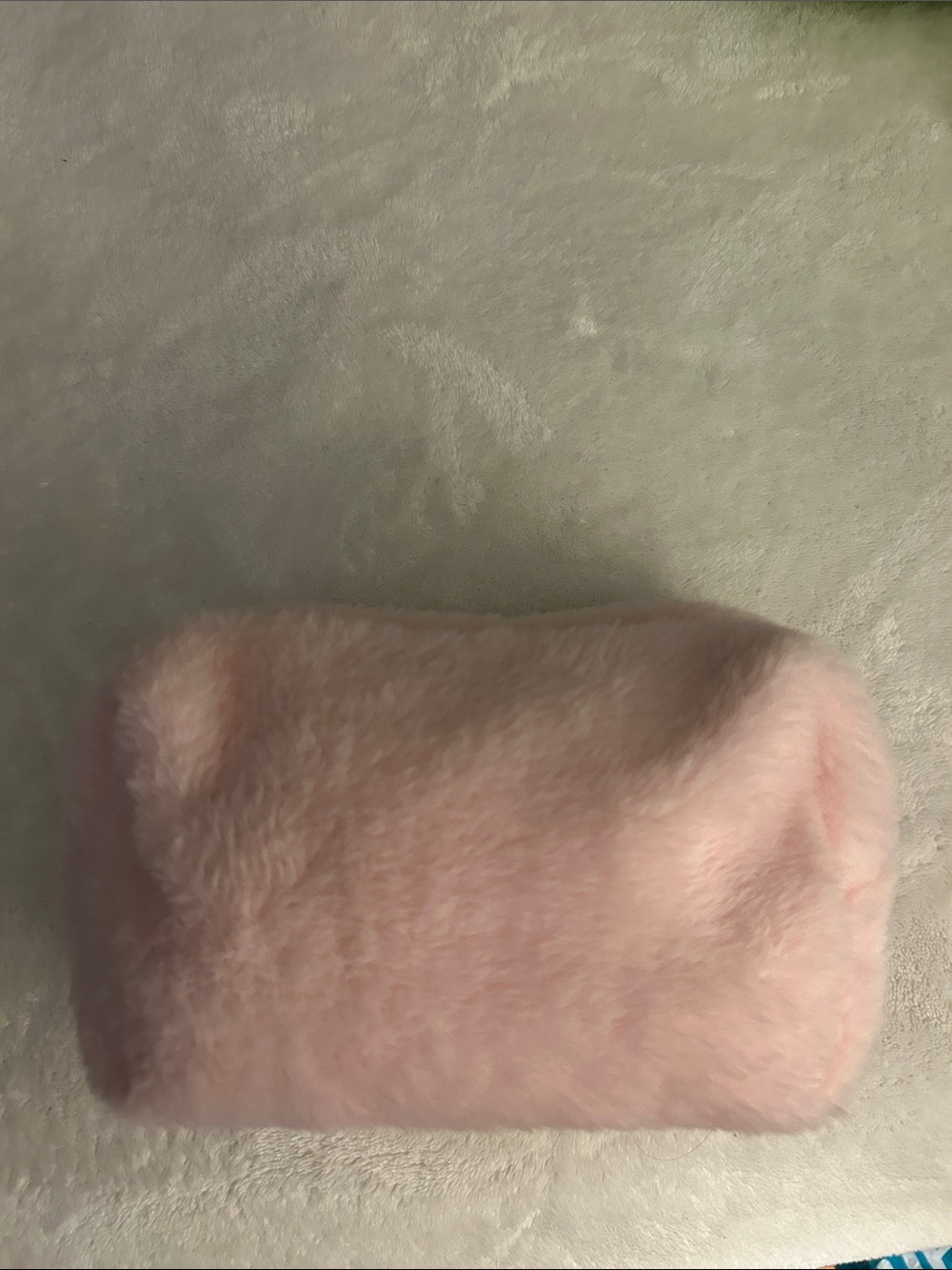 Plush Cosmetic Pouch & makeup applicators